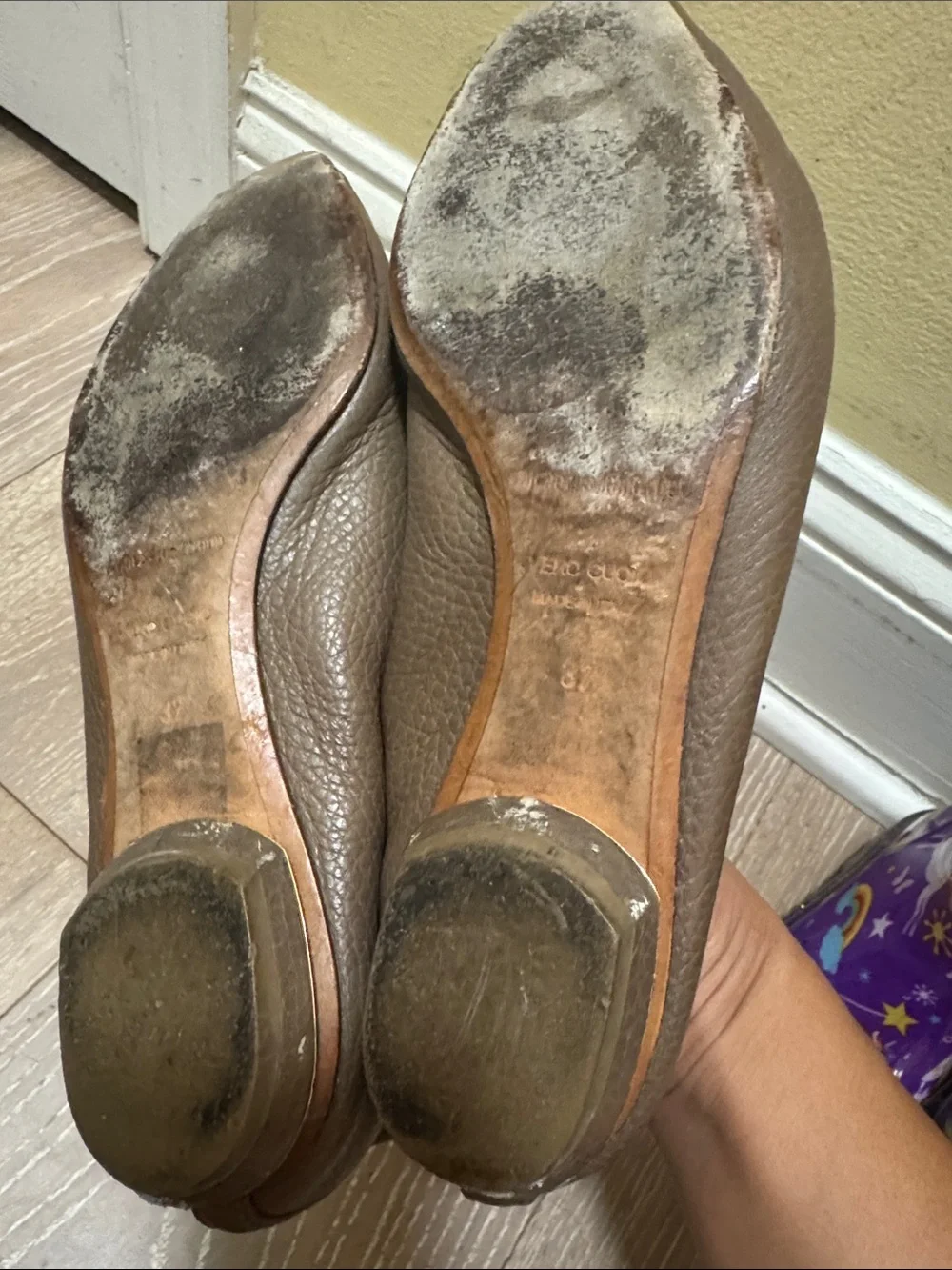 Nicholas Kirkwood loafer mules taupe